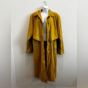 Jones New York Mustard Trench Coat